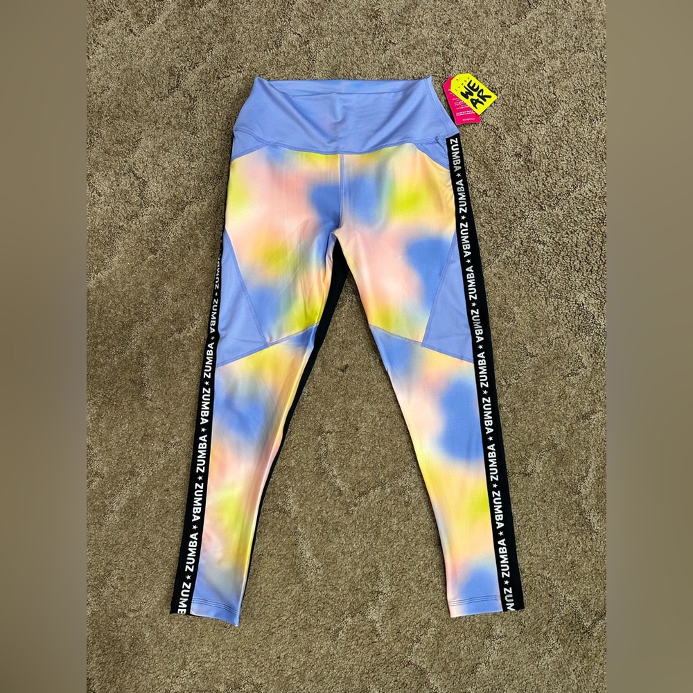 ZUMBA Move High Waisted Panel Leggings